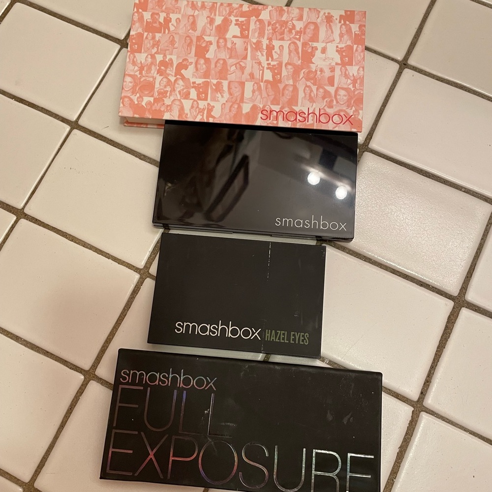 SMASHBOX 5 Makeup/eyeshadow Palettes NEW NEVER USED